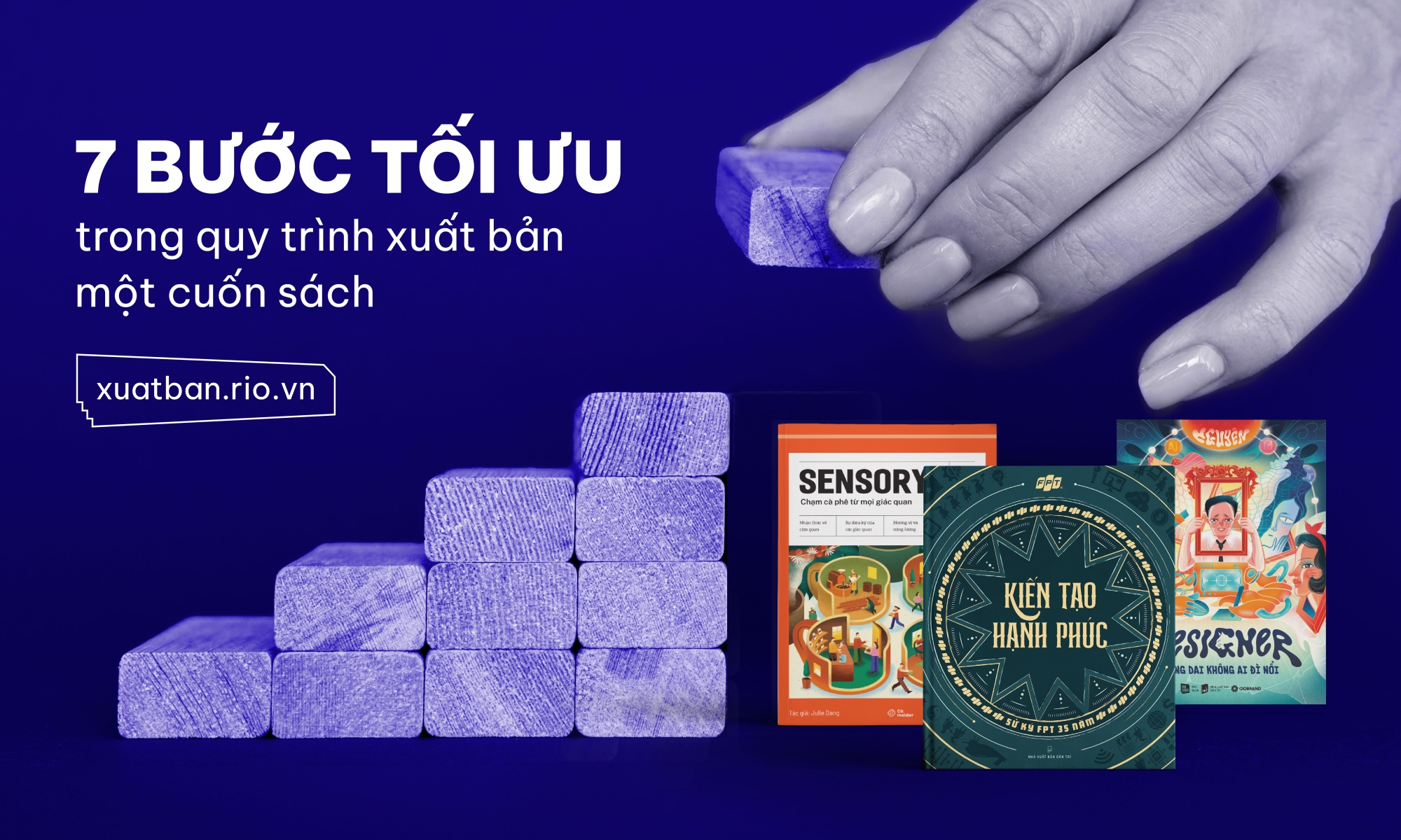 Quy trình xuất bản sách hoàn chỉnh có tổng cộng bao nhiêu bước?