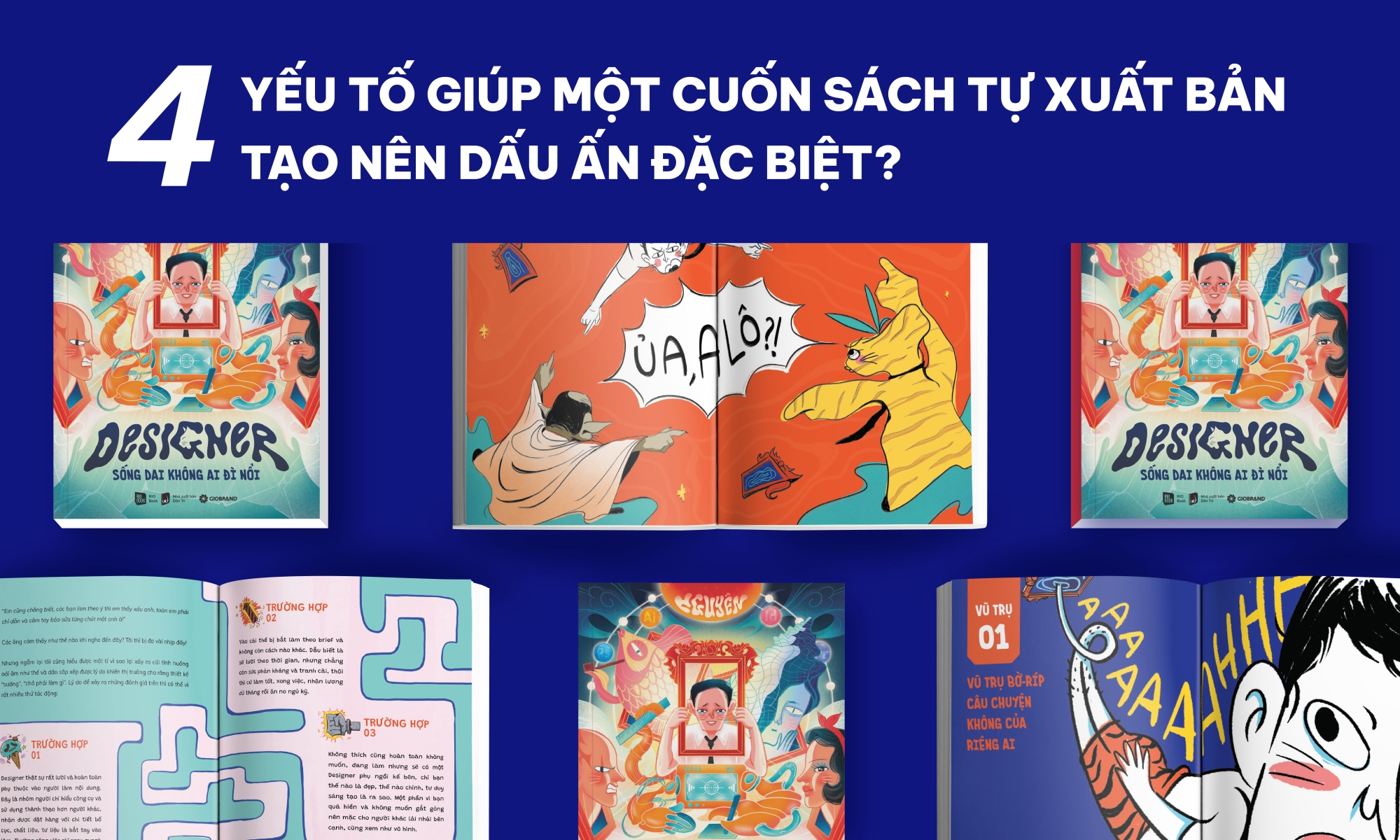 4 yếu tố giúp một cuốn sách tự xuất bản tạo dấu ấn đặc biệt?